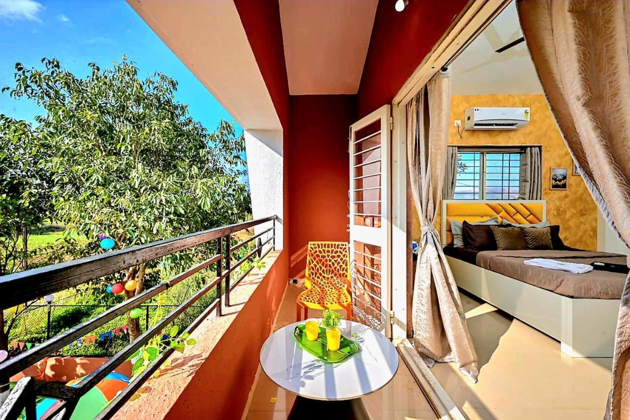 Ll Empyrean Stay Ll Airawat Villa Ll 2Bhk Ll Ac Ll Private Pool Ll Wifi Ll Lonavala Bagian luar foto